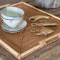 Brass fish bottle opener detail