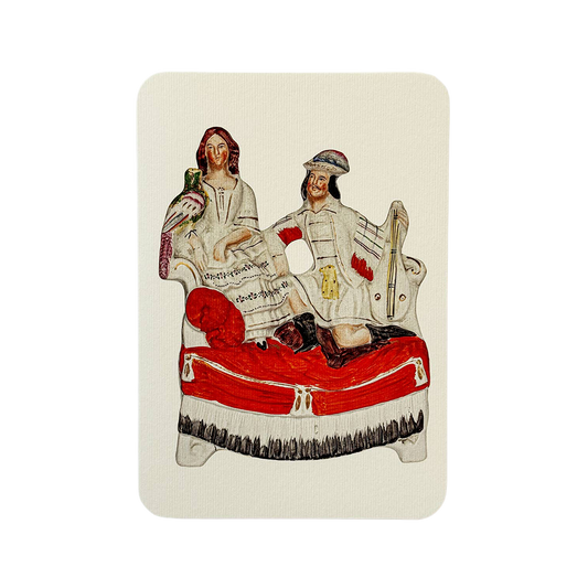The Lovebirds Greeting Card | Birthday Card | Elegant Cards