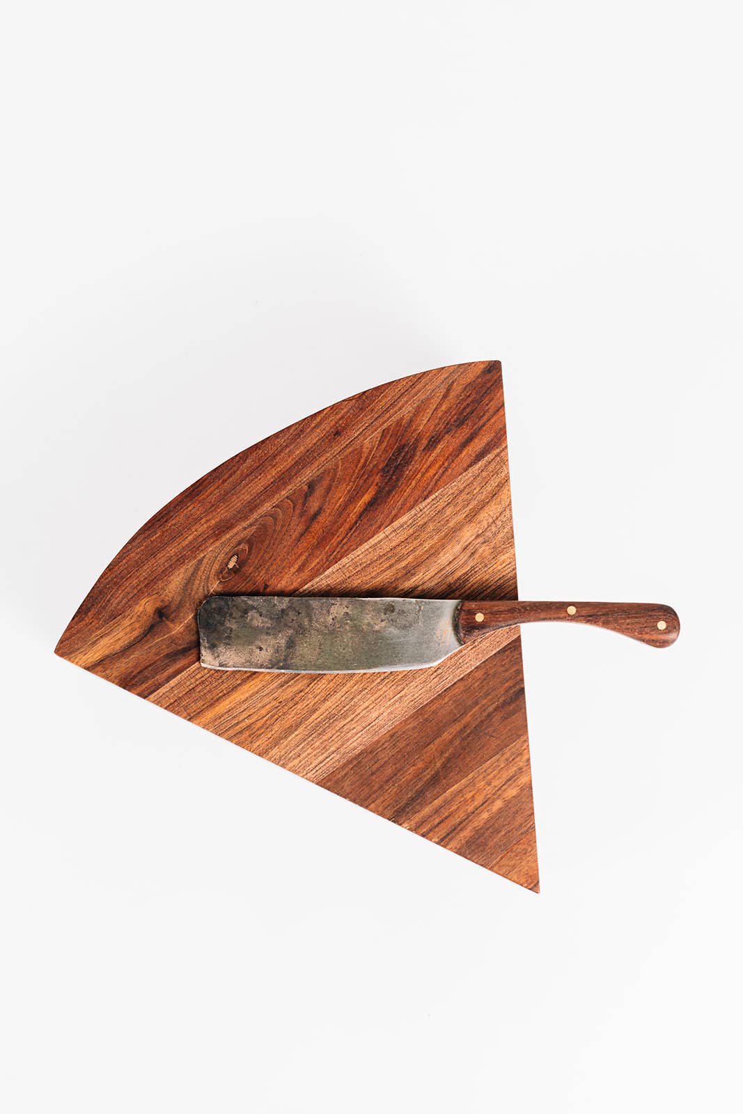 The Cheese Block with Hand-Forged Knife