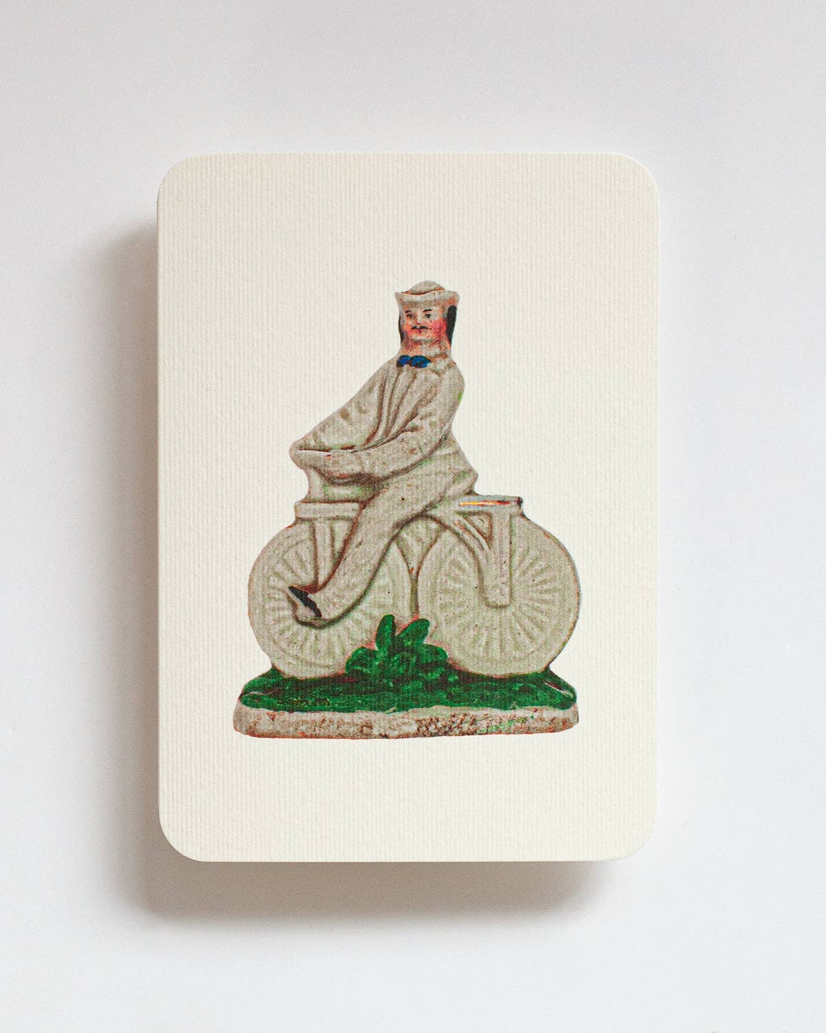 The Bicyclist Greeting Card | Birthday Card | Luxury Cards