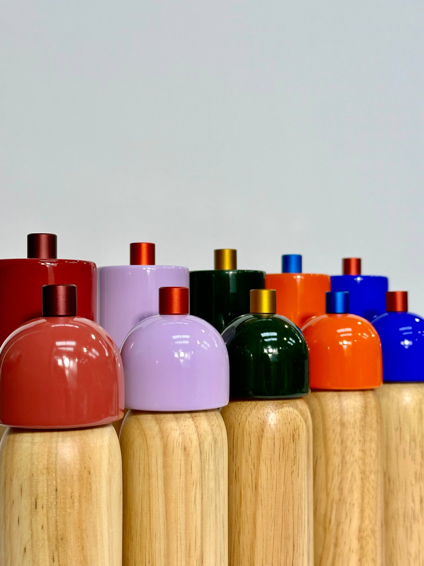 Salt & Pepper Grinder - Red & Red