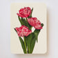 Pink Tulips Greeting Card | Birthday Card | Luxury Cards