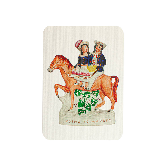 Going to Market Greeting Card | Birthday Card | Luxury Cards