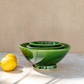 Tazekka Green Moroccan Ceramic Bowl - 3 Size