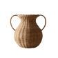 Elara Wooven Rattan Vase