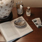 Cove Shell Dish - brass trinket dish with pewter finish