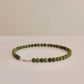 Peta Necklace - Emerald Green Beads