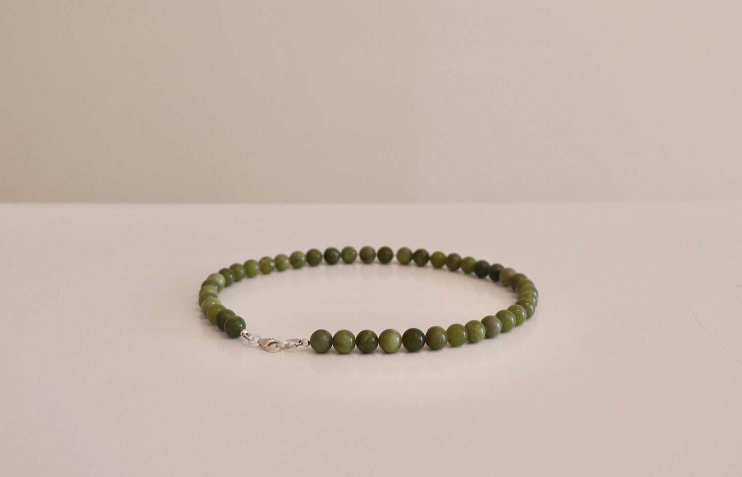 Peta Necklace - Emerald Green Beads