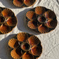 Ceramic oyster or shell plate