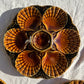 Ceramic oyster or shell plate