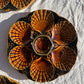 Ceramic oyster or shell plate