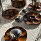 Ceramic oyster or shell plate