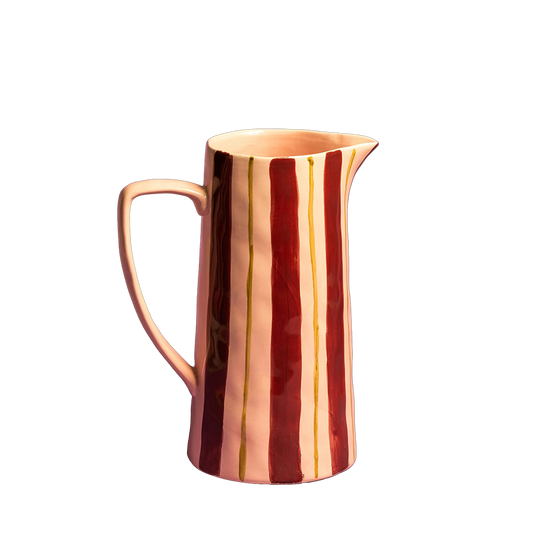 Pink/Burgundy Jug