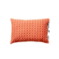 Pair of Cotton Pillowcases in Apricot Checkerboard