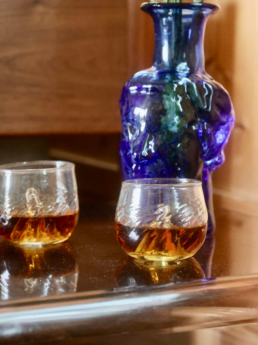 Armagnac Relevé Transparent Set of Two