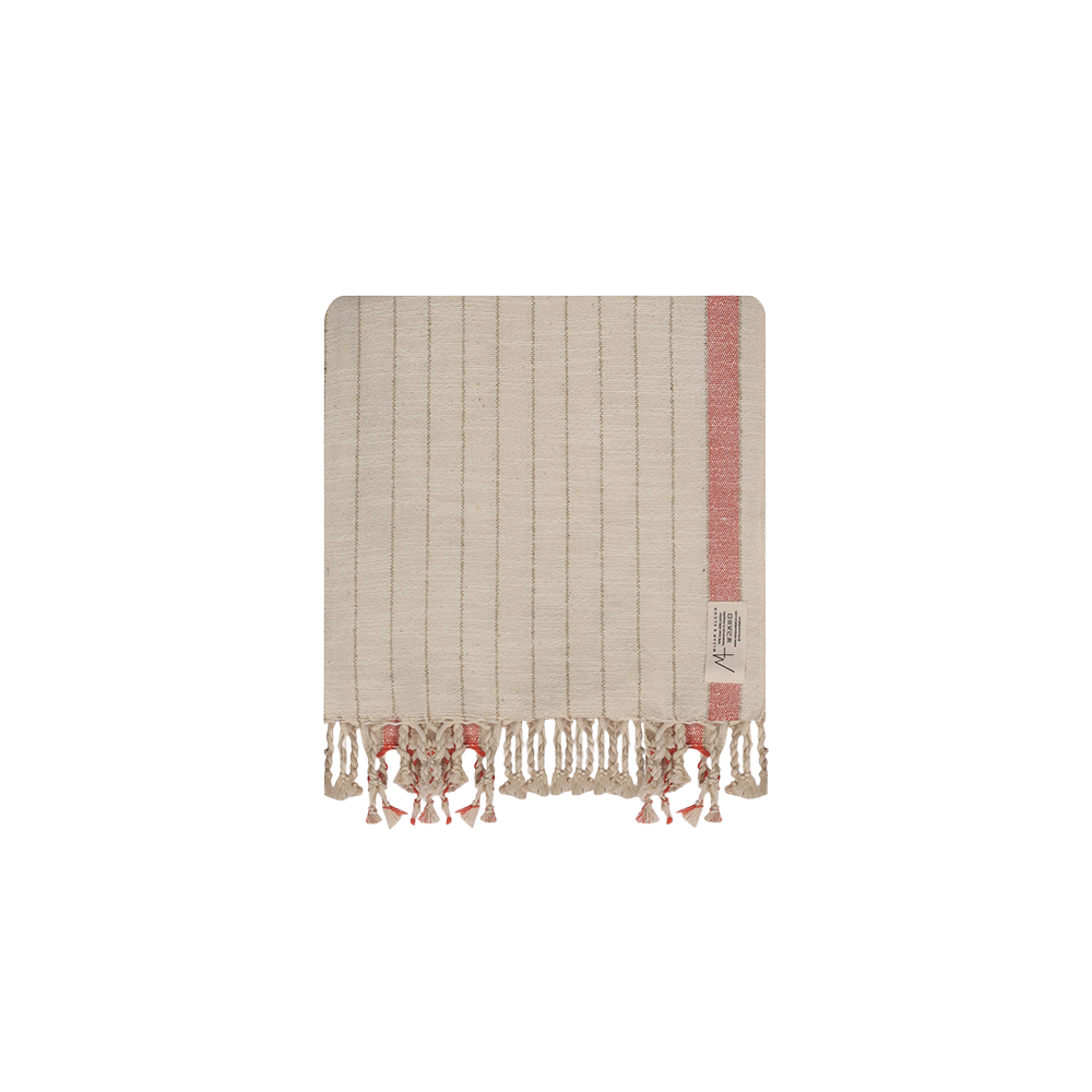 Bahia Coral Hand//Hair Towel