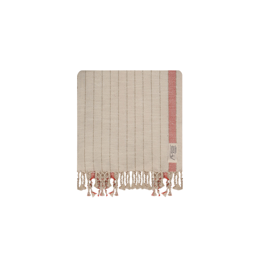 Bahia Coral Hand//Hair Towel