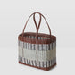 Palorosa Mercado basket - Chocolate/Palm