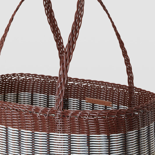 Palorosa Mercado basket - Chocolate/Palm