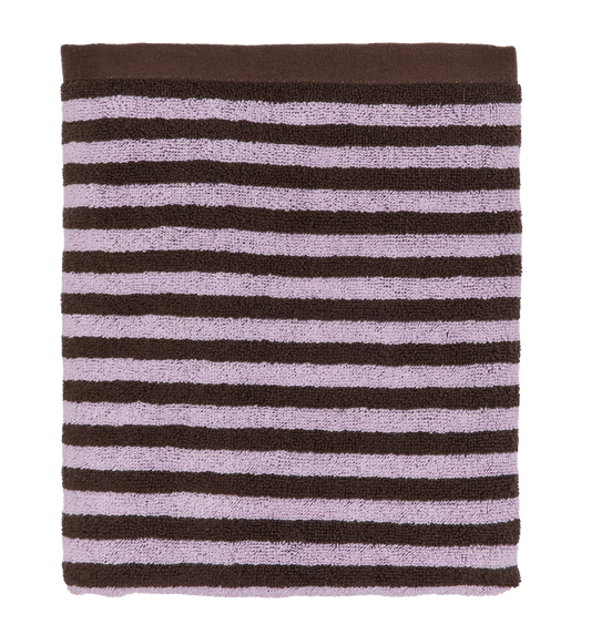 Raita organic Cotton Bath Towel Purple-Brown