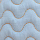 Cotton & Linen Wash Bag in Blue
