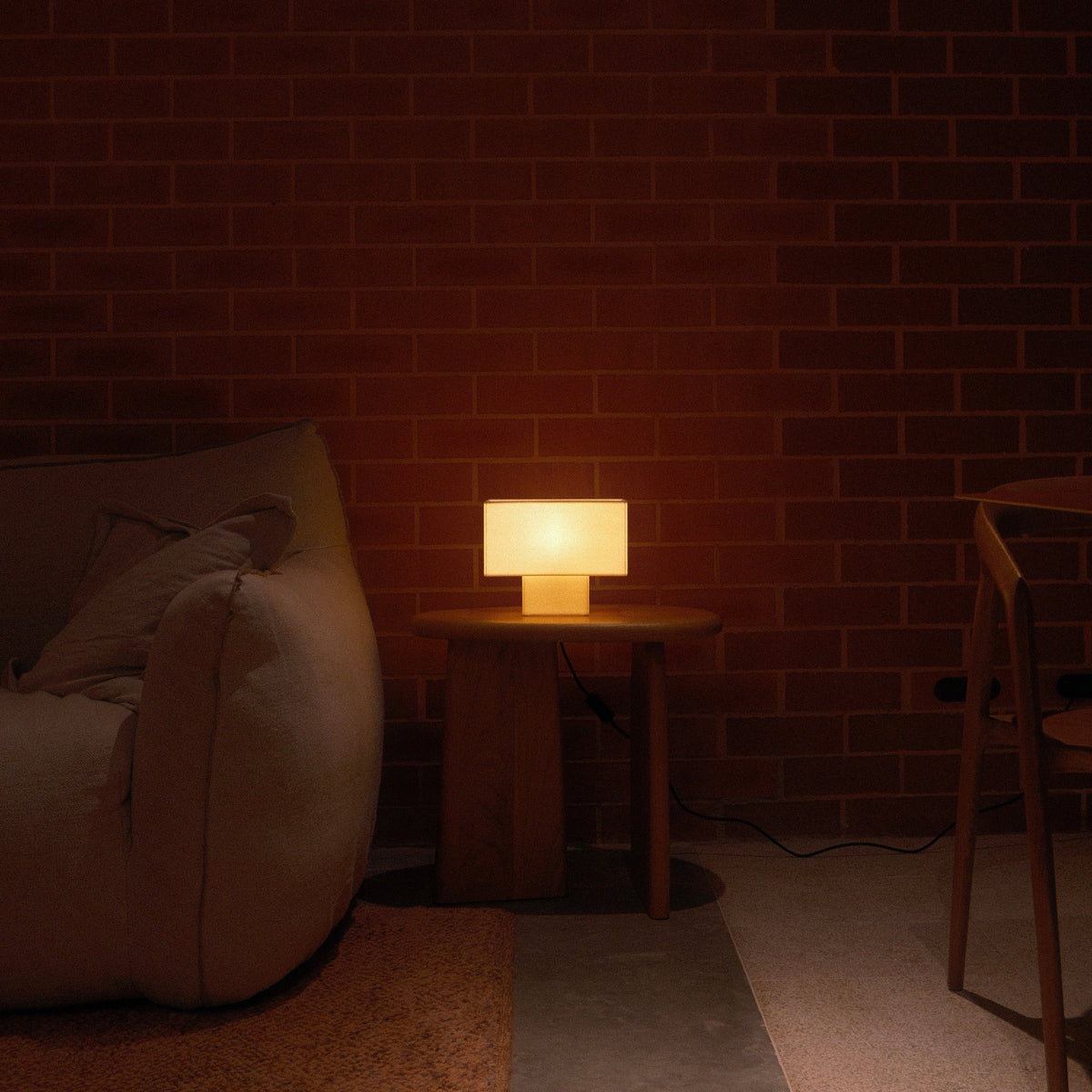 BLOOM Lamp by Store Room, matte white table lamp