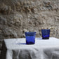 Lyonnais Quinquet Blue Set of Two