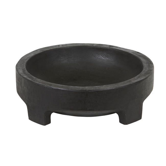 Acadia Footed Bowl - Licorice