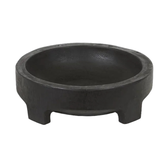 Acadia Footed Bowl - Licorice