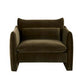 Sofa Chair - Caper Velvet