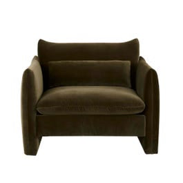 Sofa Chair - Caper Velvet