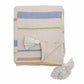 Pontino Throw, Nature, Recycled Cotton