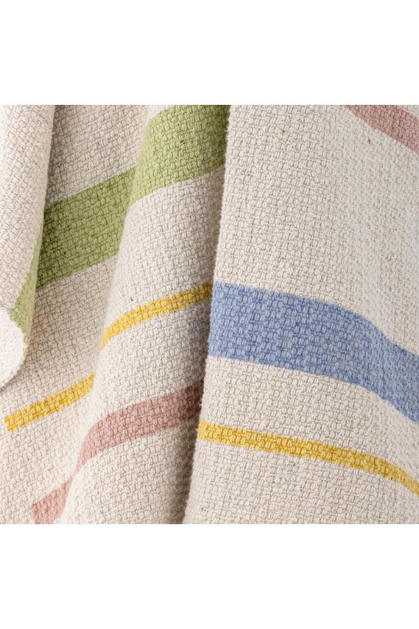 Pontino Throw, Nature, Recycled Cotton