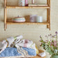 Pontino Throw, Nature, Recycled Cotton