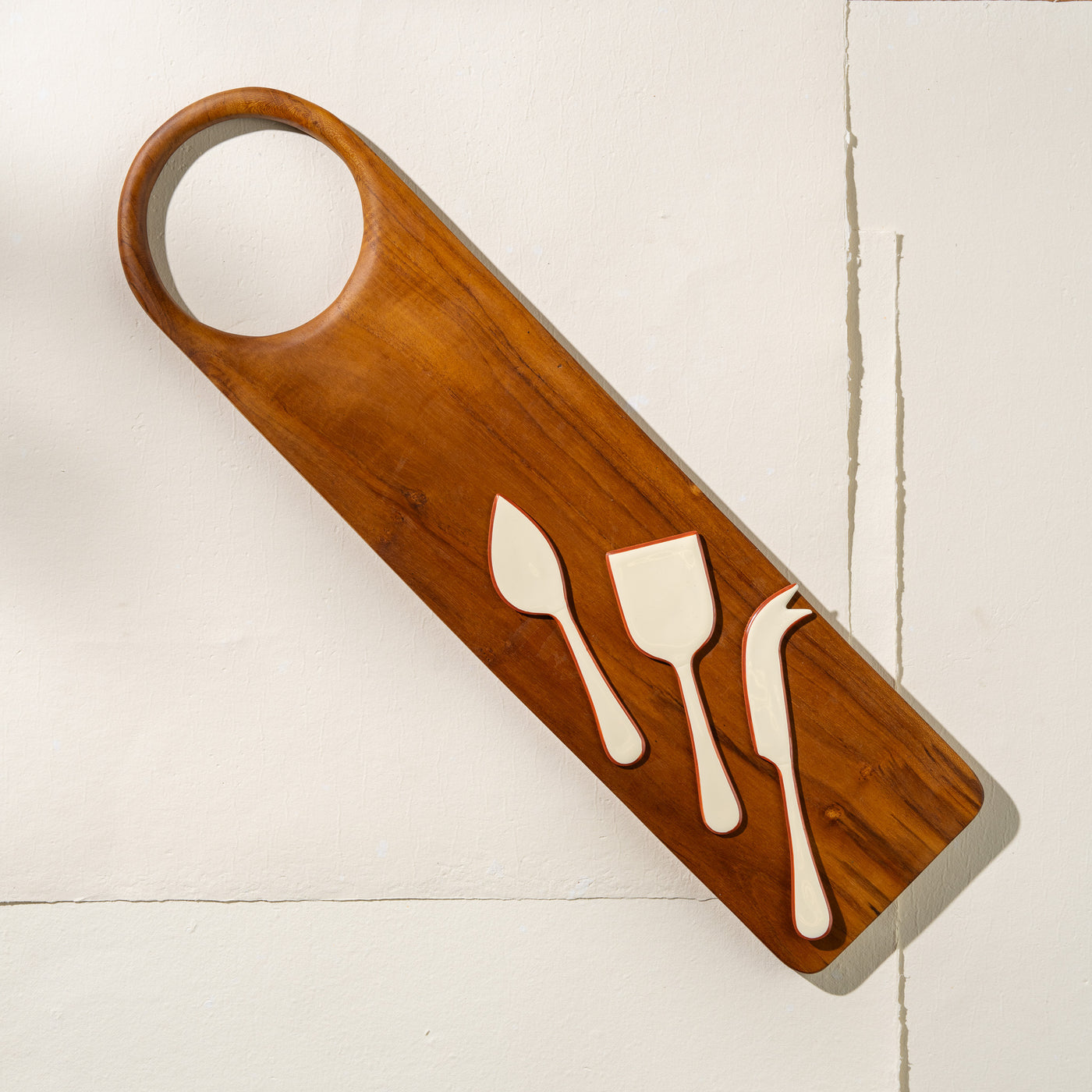 Alder Enamel Cheese Set - Chai