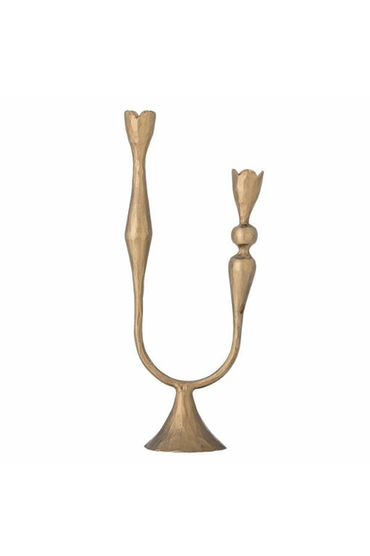 Vesc Candle Holder, Brass, Metal