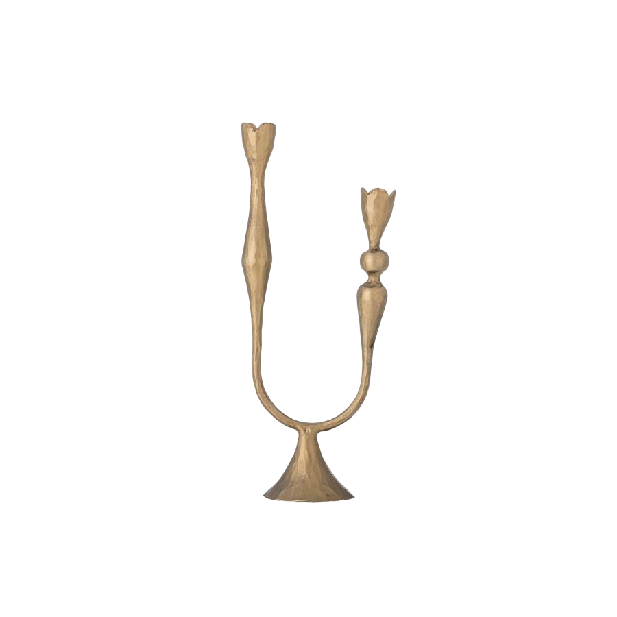 Vesc Candle Holder, Brass, Metal