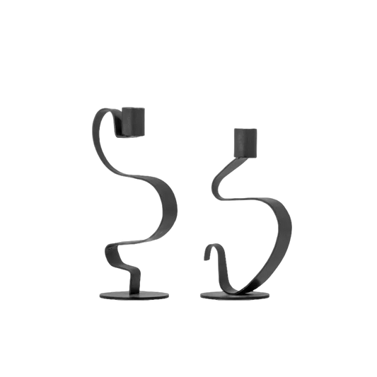 Do Candle Holder, Black, Metal