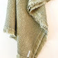 Organic Cotton Rustic Waffle Throw Blanket