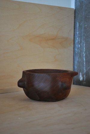 Carved Walnut bowl