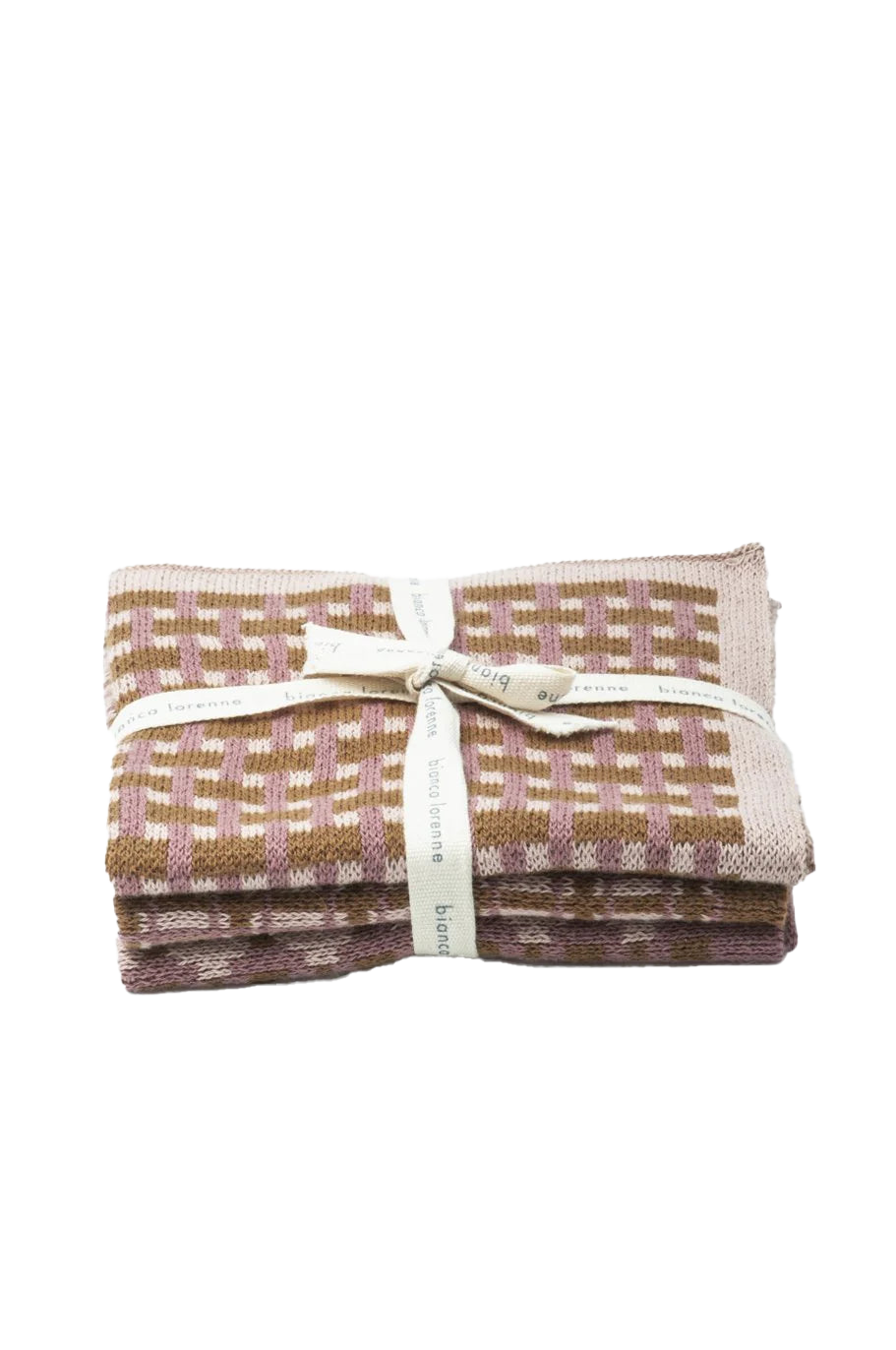 Basento Rose Gold Washcloths - Set of Three