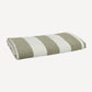 Striped Tablecloth Olive Large