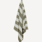 Striped Tablecloth Olive Large