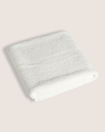 Købn Ecru cotton bath mat