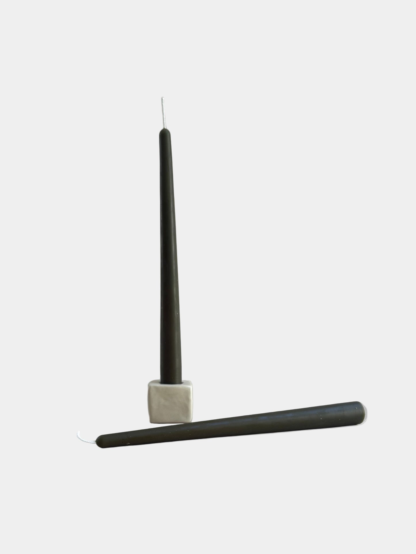 Dinner taper set Moss