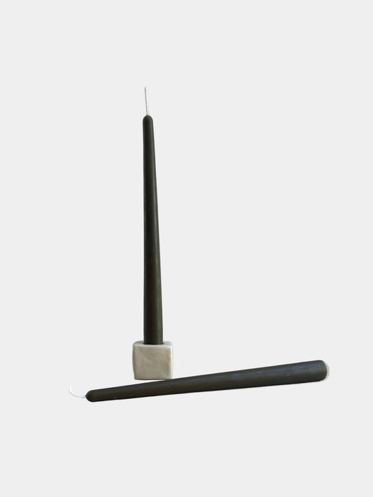 Dinner taper set Moss