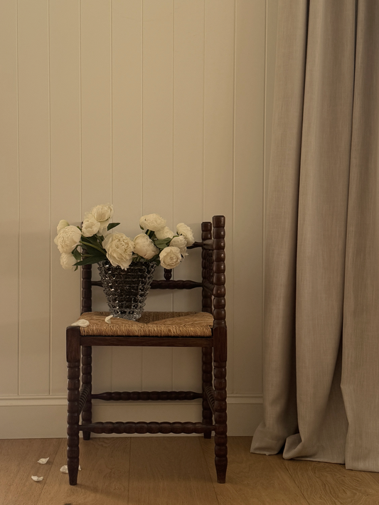 Node Vase Brown Truffle
