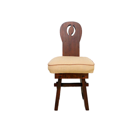 Antique Church Chairs  (Sold as Pair)