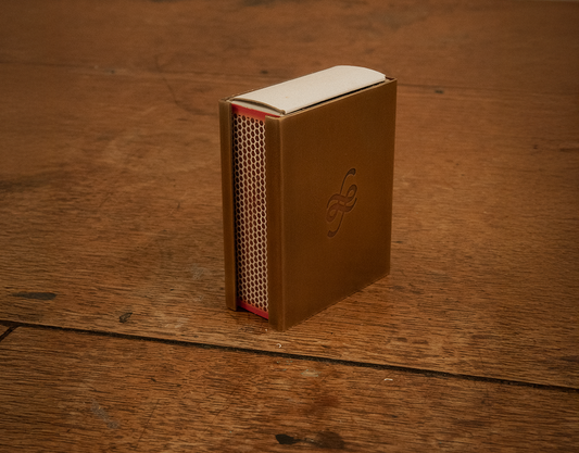 Antique Brass Matchbox Cover