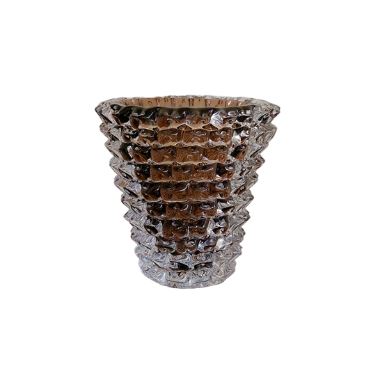 Node Vase Brown Truffle